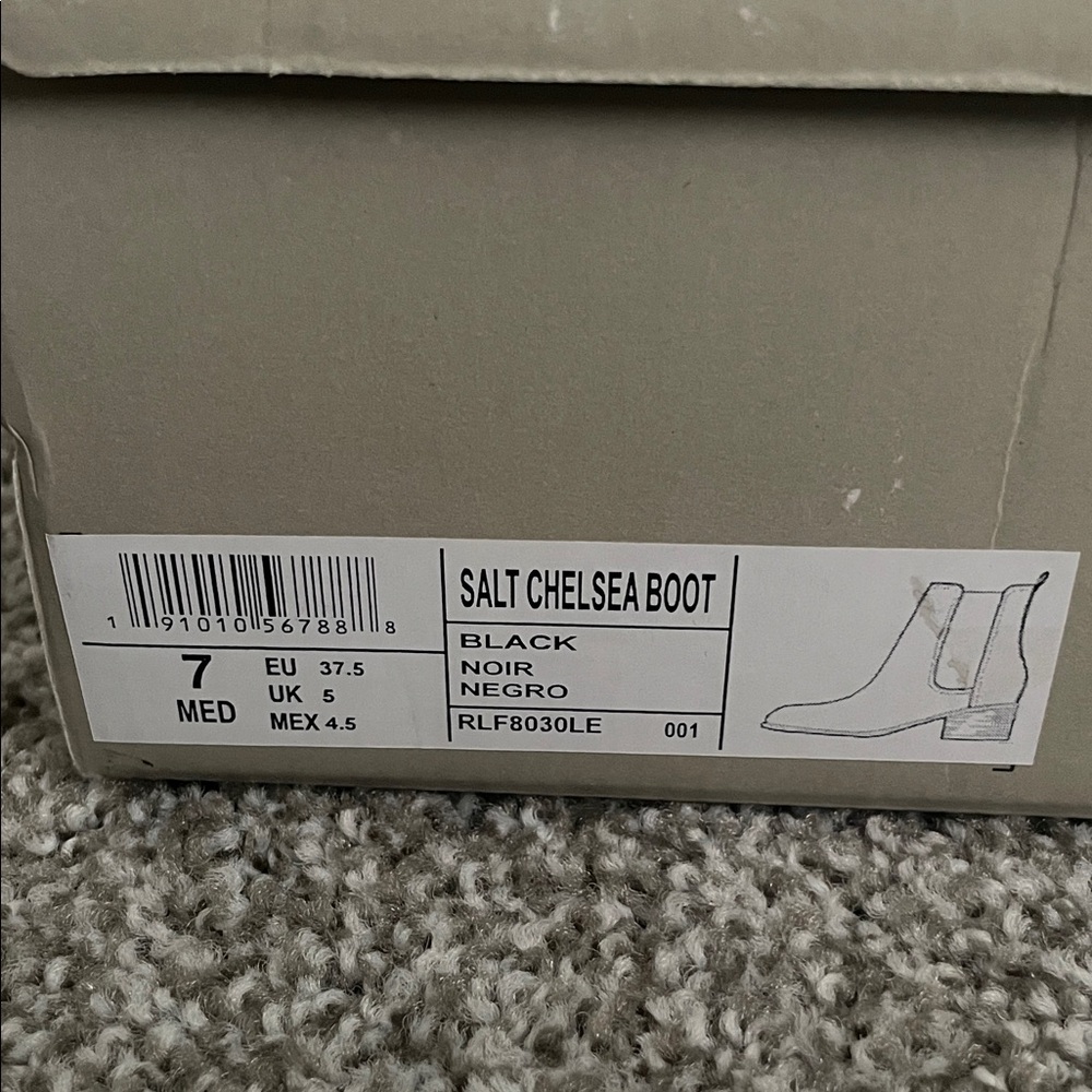 Kenneth Cole Reaction Black Ankle Chelsea Boot - Picture 8 of 8